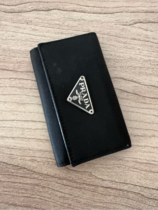 Prada Handbags - Prada vintage nylon black key holder